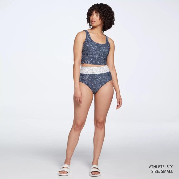 NWT CALIA Women's Wide Band High Rise Swimsuit Bottoms - Picture 4 of 4